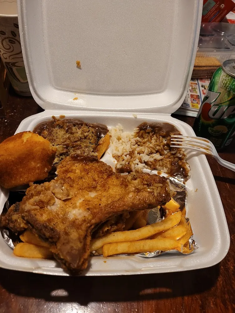 Fried Pork Chop Dinner